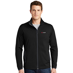 SPORT-TEK MEN'S STRETCH FULL-ZIP JACKET