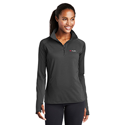 SPORT-TEK LADIES' 1/2 ZIP PULLOVER